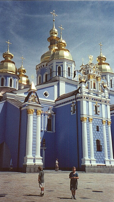 St. Michael's Orthodox Church-Kiev  (Jonathan and Elizabeth)