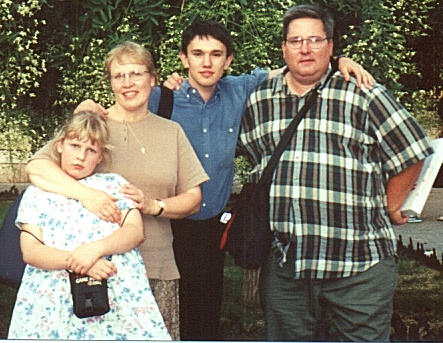 Elizabeth, Joy, Oles, & Michael - sightseeing in Odessa